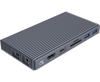 Orico USB-C 9w1 z obudową M.2 SSD NVMe CDH-9N-GY-BP - 1135023 - zdjęcie 2